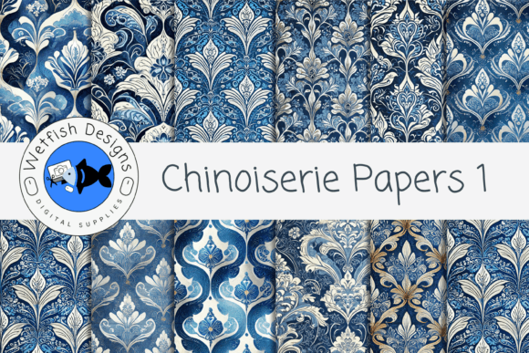 Chinoiserie Paper Collection Set 1