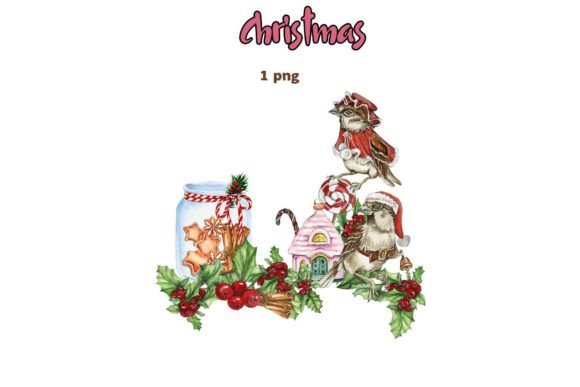 Christmas Composition with Glass Bottle: A Versatile Design Element for Creative and Commercial Use