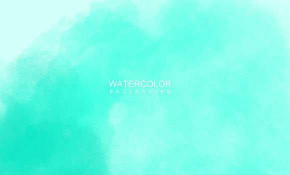 Mint Watercolor Background